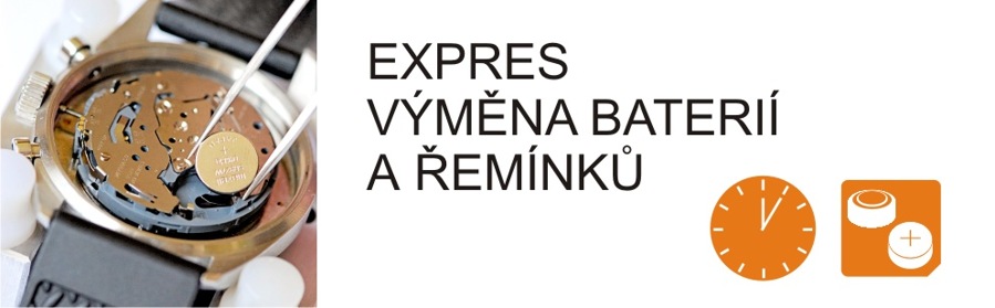 Výměna baterií a řemínků u hodinek